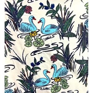 Dot Dot Smile Girls 7 Beige Blue Swan Pond Ballerina Twirl Dress‎ V Neck NWT